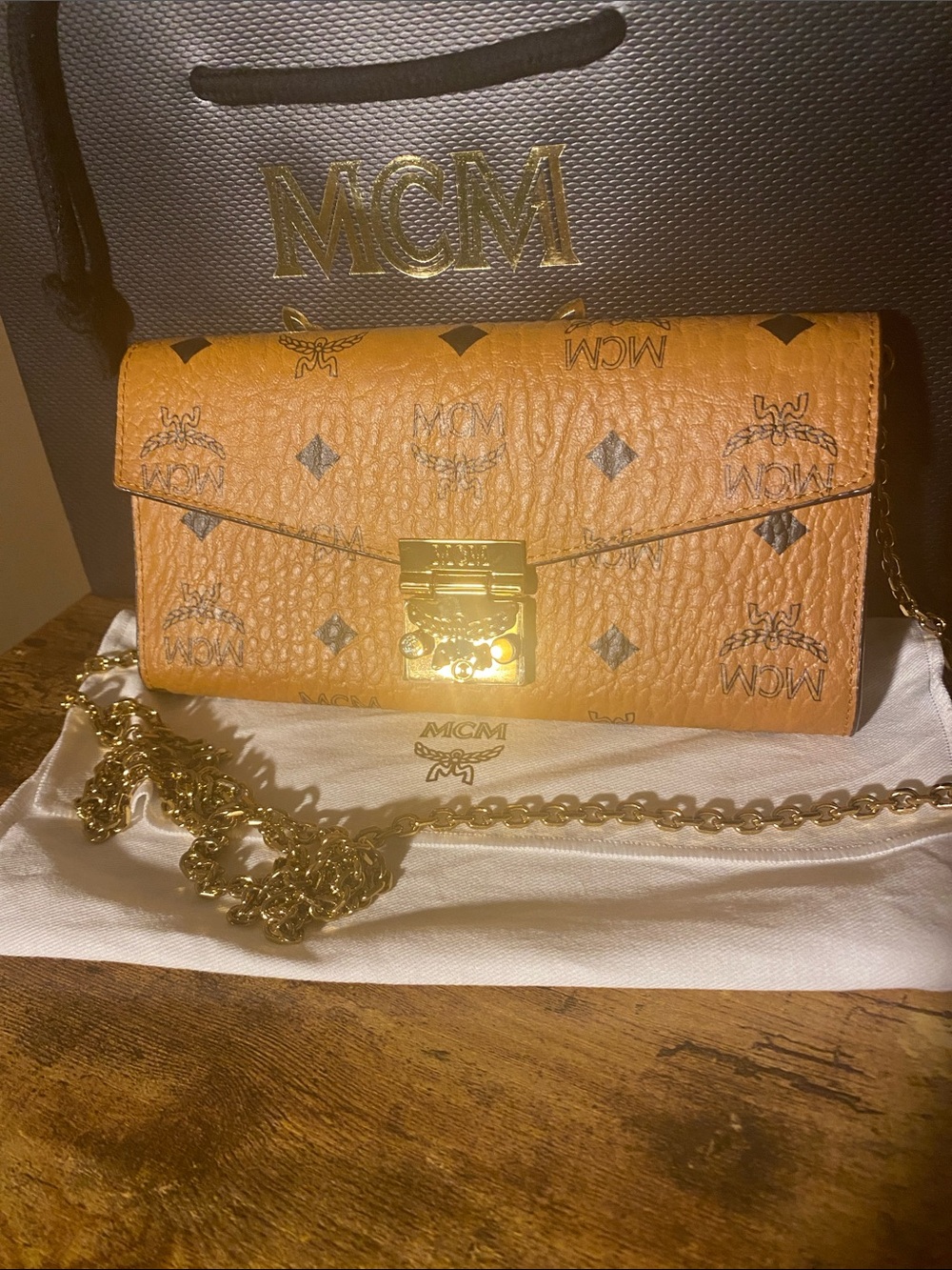 Like New MCM Crossbody/Wallet